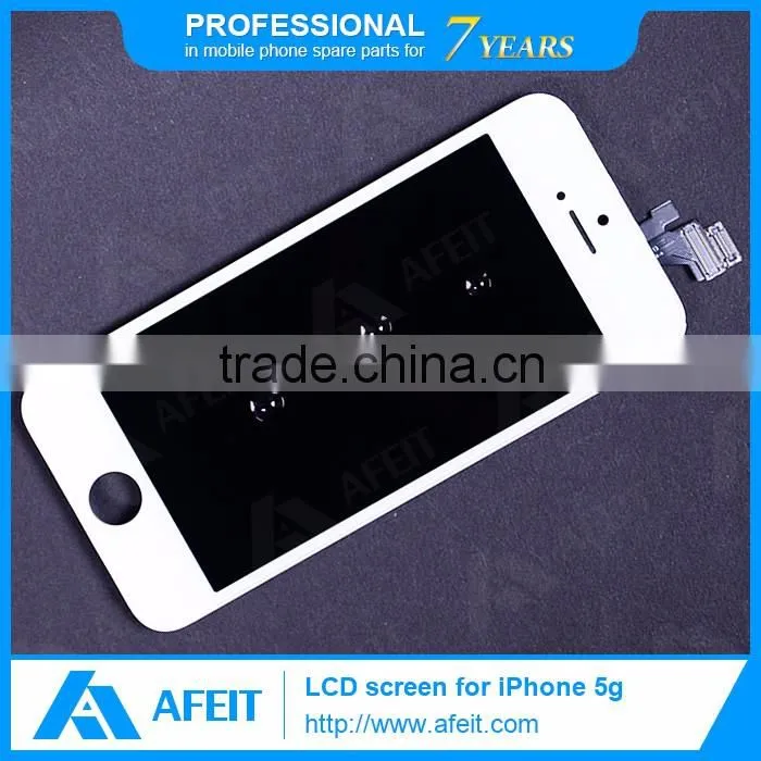Promption price Clone lcd screen for iphone 5 assembly replacement,display lcd touch screen for iphone 5 digitizer