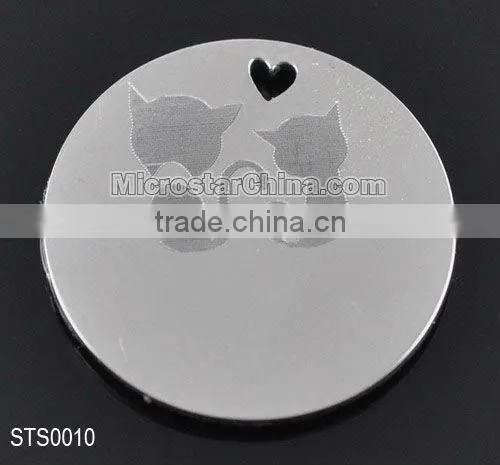 Hot sales new stainless steel figure bead pendant charm