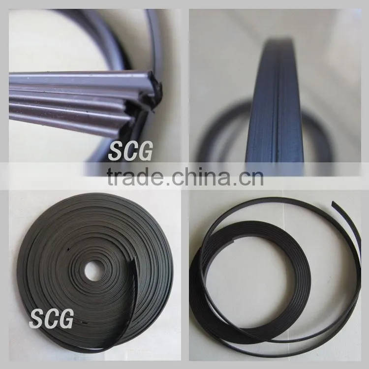 Plastic Extrusion Magnetic Door Seal Strips