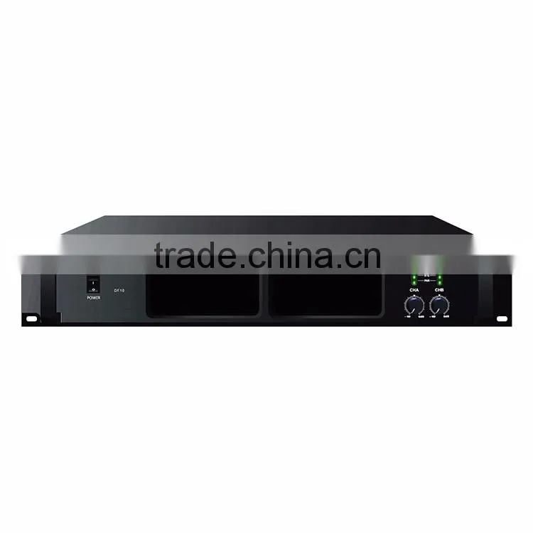 DF10-1000W Pro Powerful Amplifier For Dance Clubs