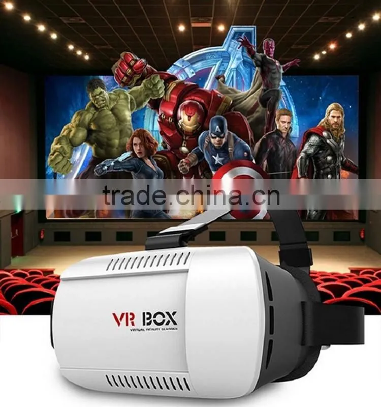 factory supply distance adjustable 3D glasses 2nd generation VR box for smart phone