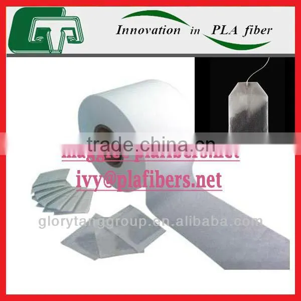 polylactide tea bag filter paper, 16gsm teabag filter paper with good breathability