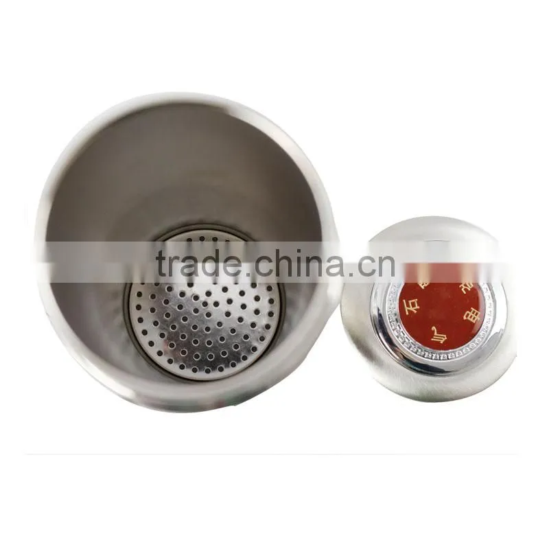 Magnetic therapy elder health care energy nano alkaline thermos water flask