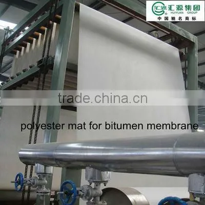 160g nonwoven polyester mat for sbs/app bitumen membrane