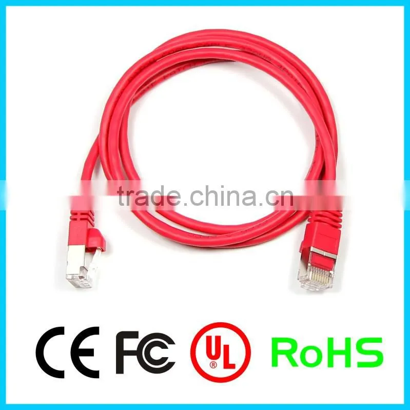 China super quality cat6 cat 6a network cable with gold /nickel plated up to 500MHz