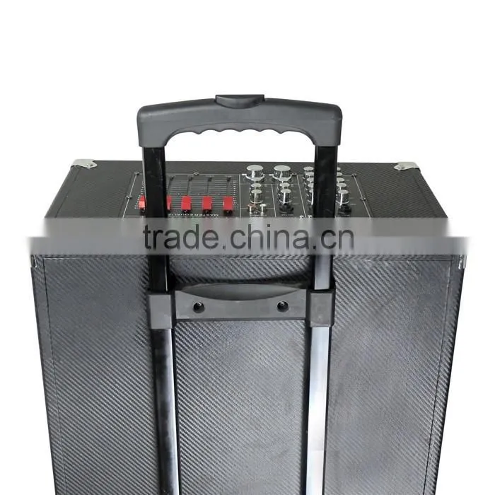 2016 willico Pro audio active big power party speaker with led light wws-46