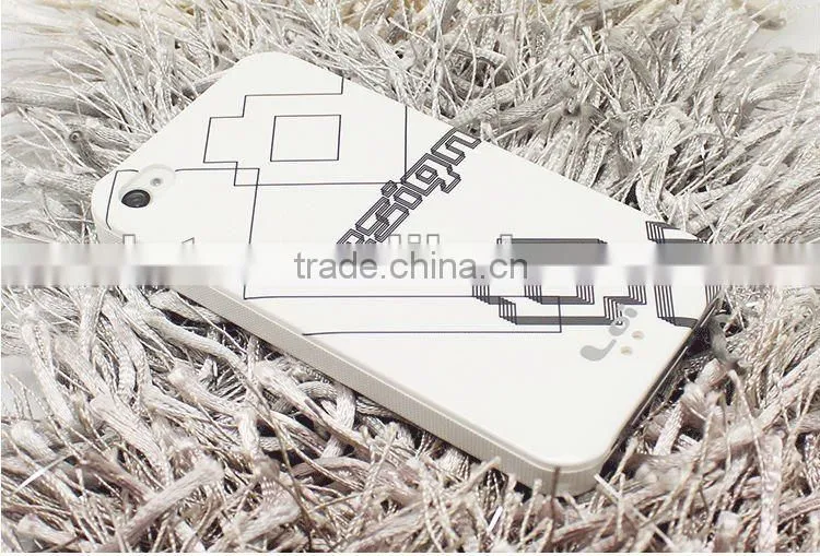 high quality fashion novelty mobile phone cover case for Iphone 4/4S