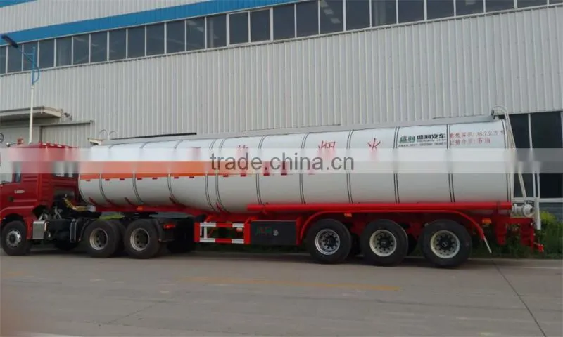 Shandong Shengrun fuel tanker trailer dimensions optional
