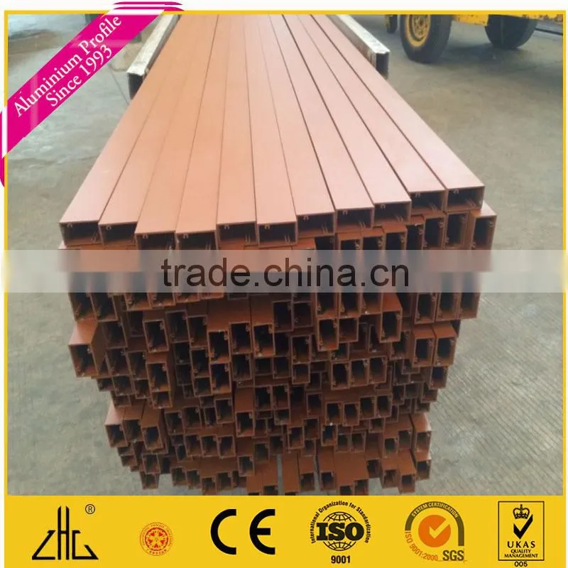 Foshan aluminum profile manufacturer, hot selling aluminum profile with powder coated, popular powder coated aluminum profile