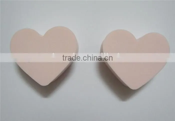 Latex Free Beauty Sponge Blender Heart Shape Cosmetic Powder Puffs