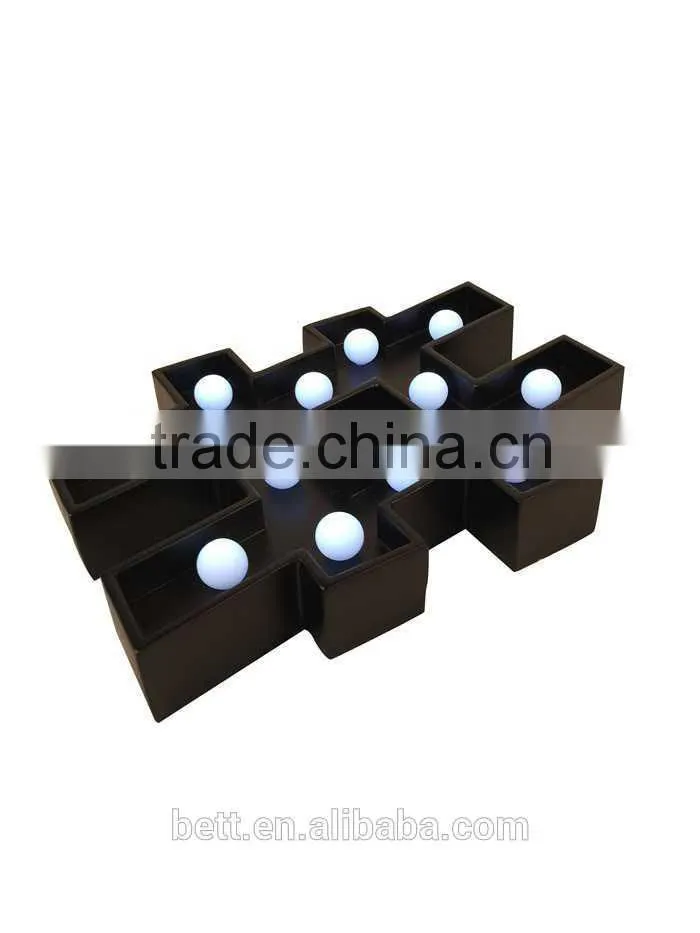 led anchor shape light bedroom decoration marquee lights