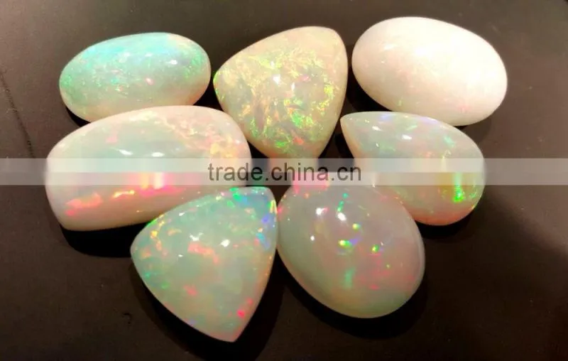 #SMZZ Top Quality Far Size Natural Gemstone Cabochon Ethiopian Opal