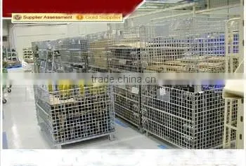 Looking for wonderful metal pallet cage with drop side gate design