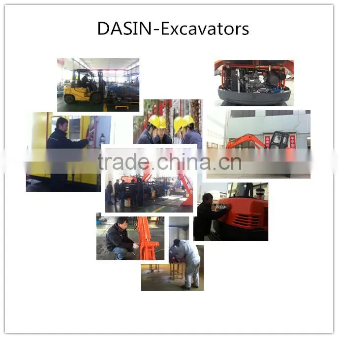 Widely used excavator construction used mini excavator for sale