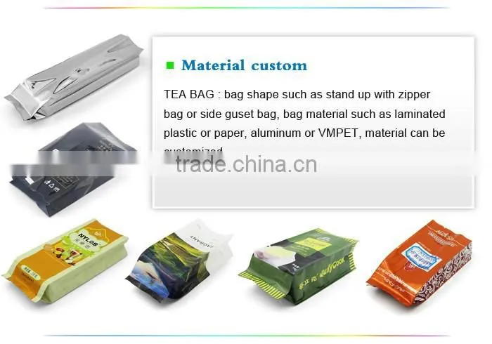 Custom logo print high quality matt aluminum foil bags for cookies packaging