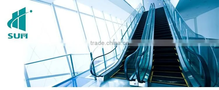 Aluminum step escalator step escalator brush