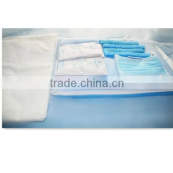 disposable/single-use standard sterile medical surgical set