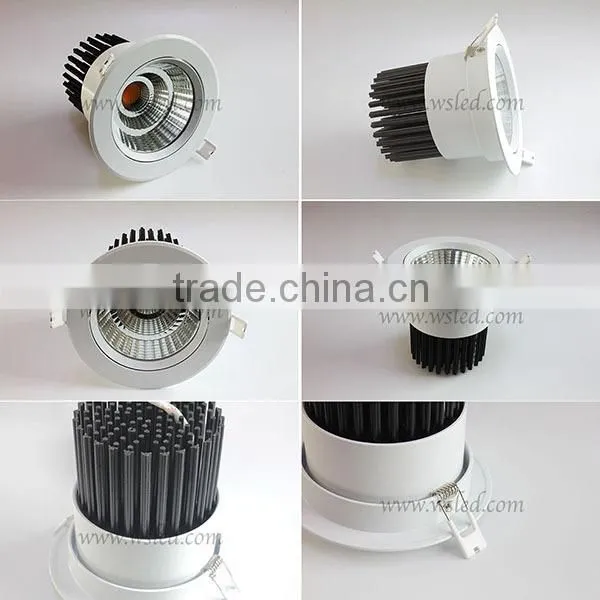 20W led recessed downlight, led cob downlight led downlight price