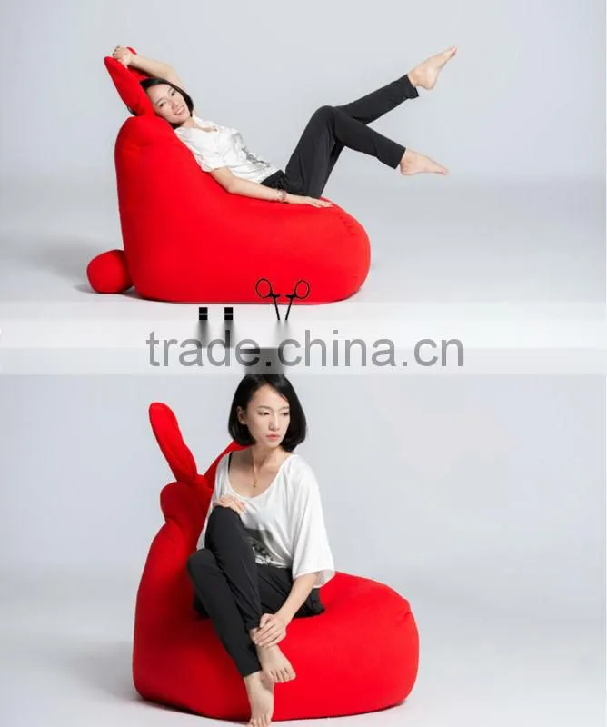 custom printed adult cartoon classy-k kids bean bag