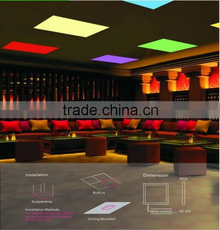 New arrival recessed 5W 10W 12w 16w RGB led round panel
