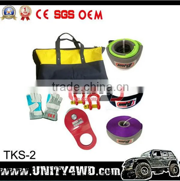 snylon ropes /Recovery Ropes/ kinetic snatch straps for 4x4 Cars