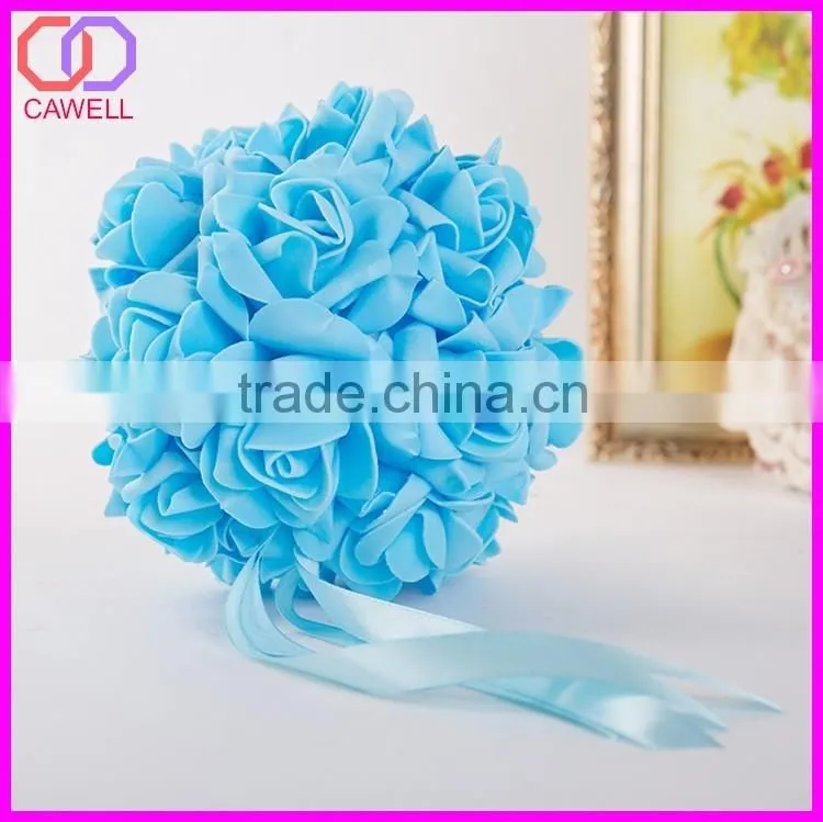 multi color 10CM 20CM 30cm rose artificial foam rose flower ball in stock