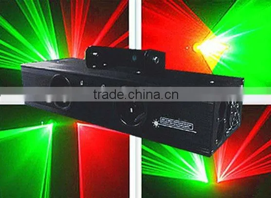 2014 2 head color full Disco Laser light