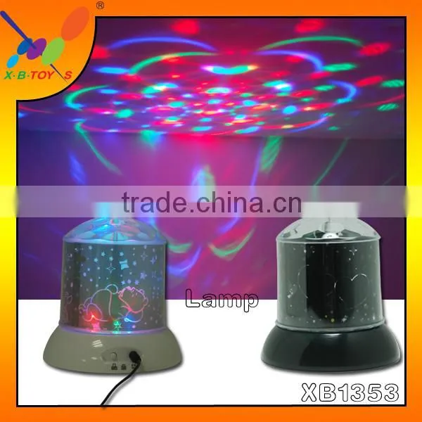 2015 Factory Provide the Projection Lamp Creative LED Rotating Projector