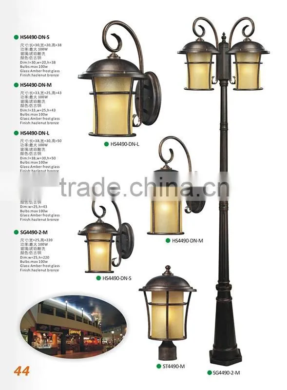Hot sale wall up down lights/ led outdoor wall light