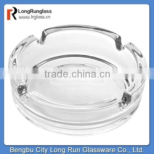 LongRun best selling home products simple design glass ashtrays wholesale glassware