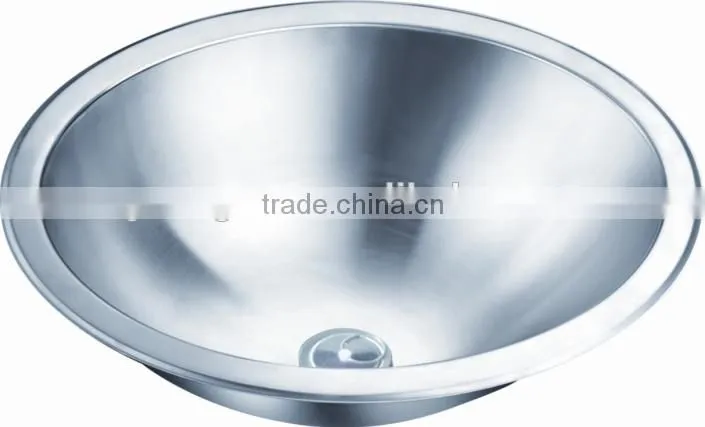 Yacht,Boat,Train and Public Mobile Toilet Used Stainless Steel Elliptical Hand Wash Basin Kitchen Sink GR-Y589