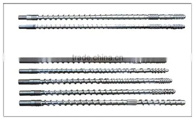 Single screw and barrel for single extruder