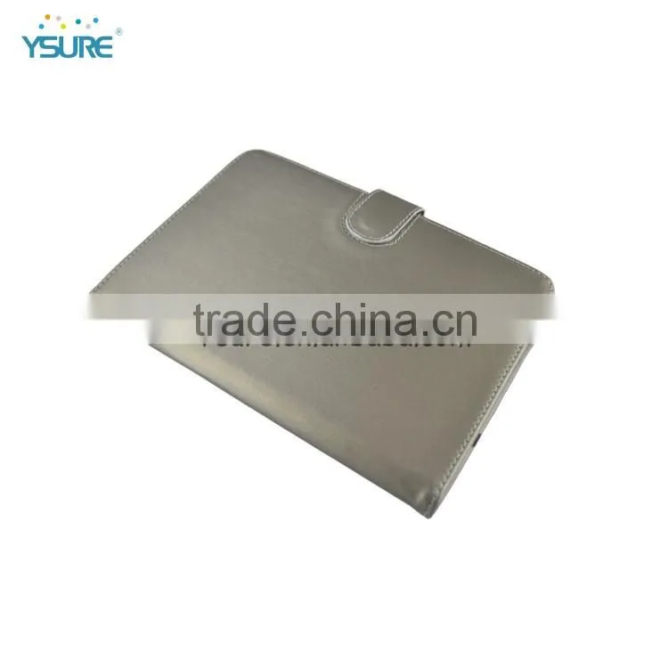 Simple fashion standing pu leather case for ipadmini 2