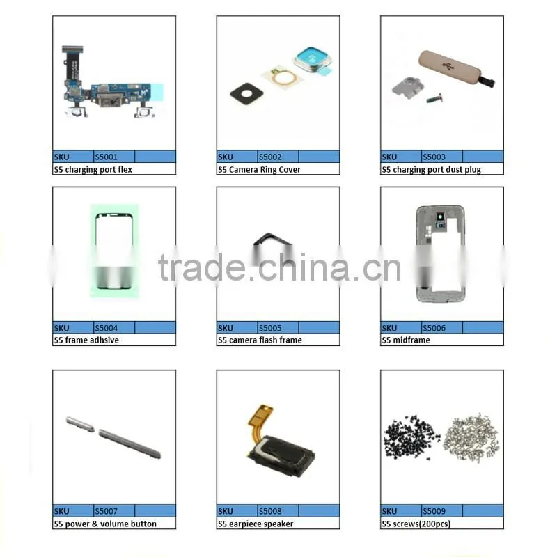 Replacement SD Card Reader SD Memory Card Reader for Samsung Galaxy S5 I9600