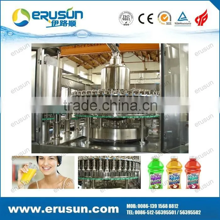 Complete beverage filling machine / fruit juice production line