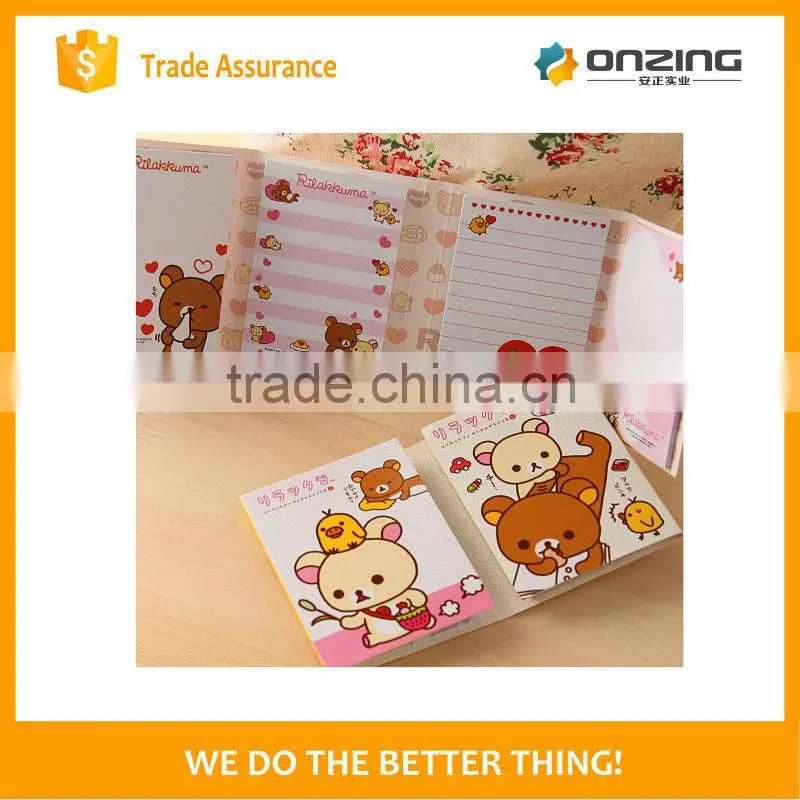 Popular style elastic band sticky note