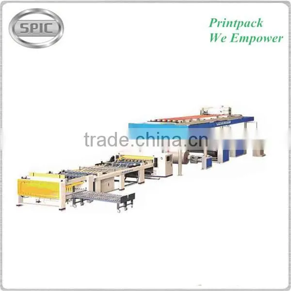 E flute corrugated cardboard machine