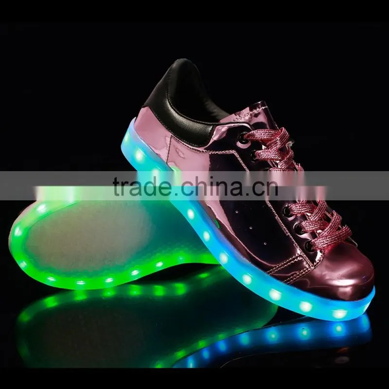 2016 Newest Unisex Shoes Wholesale Factory LED Light Shoes