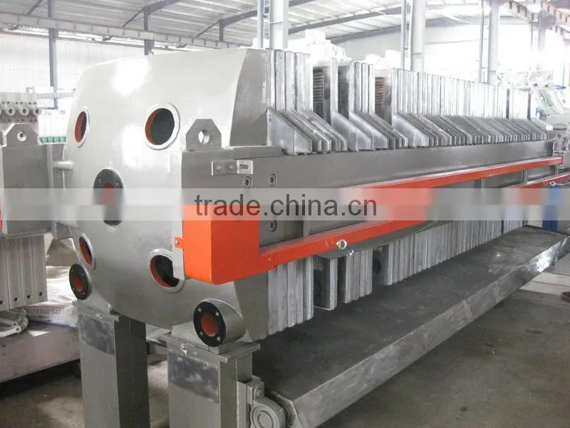 Automatic cast iron chamber filter press