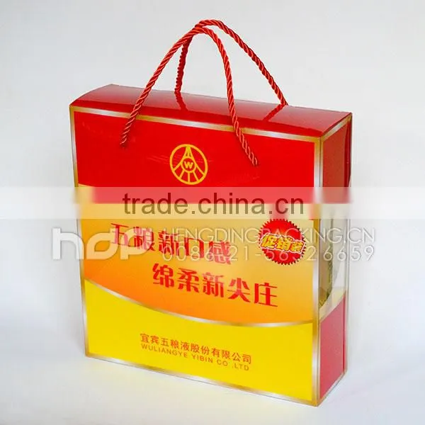 2014 custom made plastic promotional gifts box pvc
