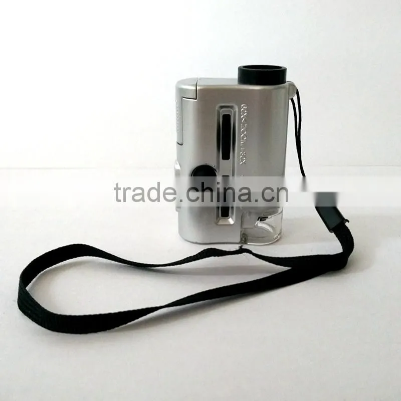 60X led and uv mini iphone pocket microscope