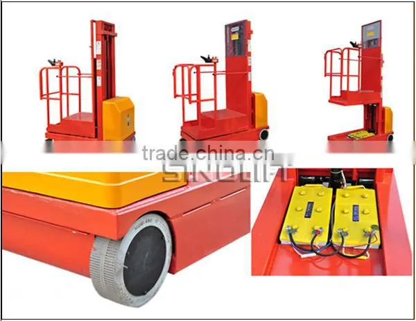 2015 ZDYT SINOLIFT Self-propelled Semi Order Picker with CE Certificates