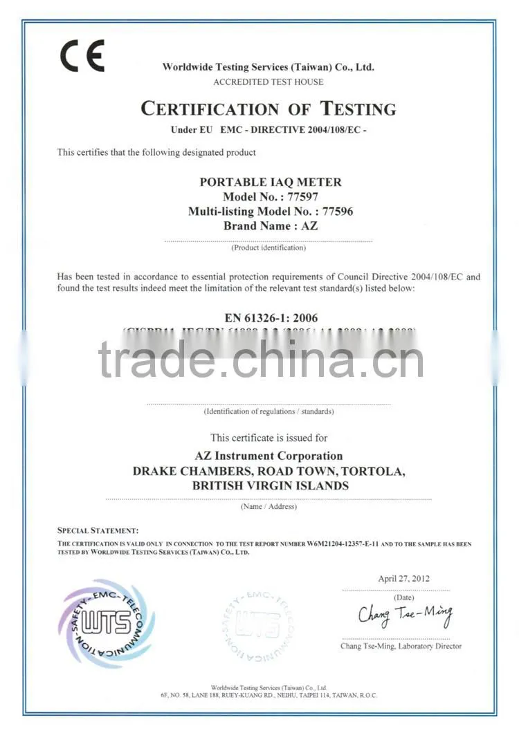 Multiple Function 3 in 1 Alarm Digital Air Quality Meter CO2 CO Gas Detector Temperature Humidity Meter Thermometer Hygrometer