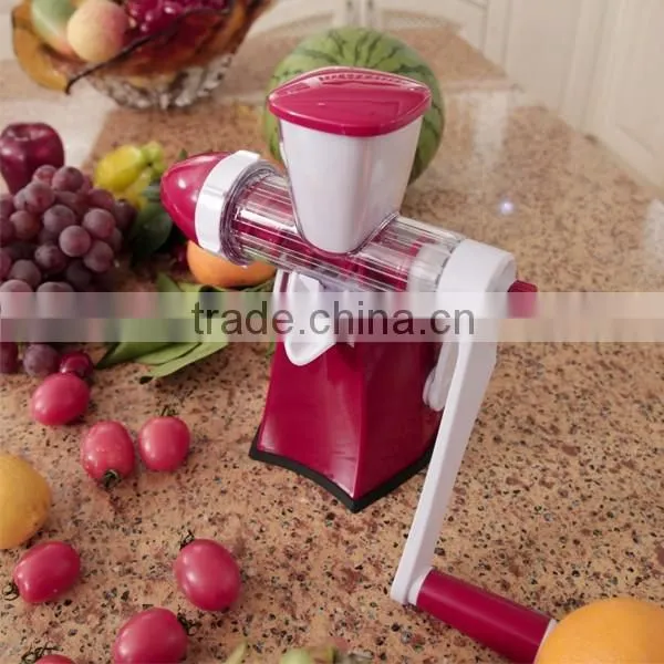 2016 Newest Manual Juicer,Hand Juicer, Manual Slow Juicer&Ice Cream Maker
