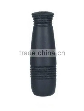 Round black PP handle single wood chisel