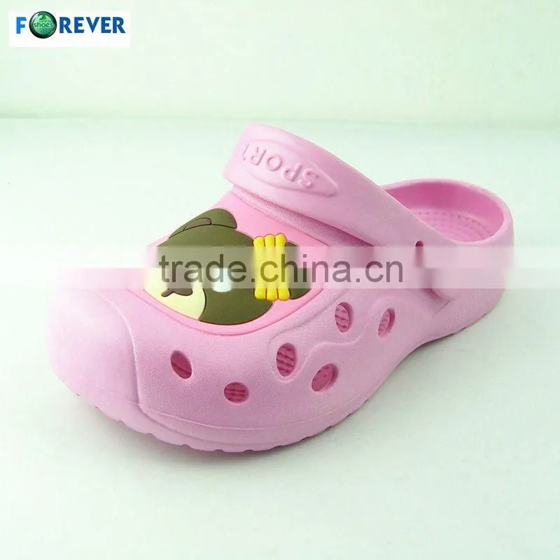 Lovely and cheap EVA garden clogs for kid 2013