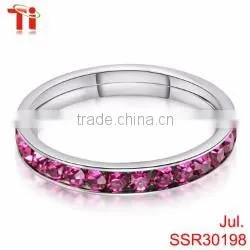 hot sale January Garnet birthstones ring women and men ring 2016 with stories