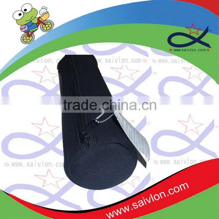 Customized unique fashionable pu pen pouch with zipper