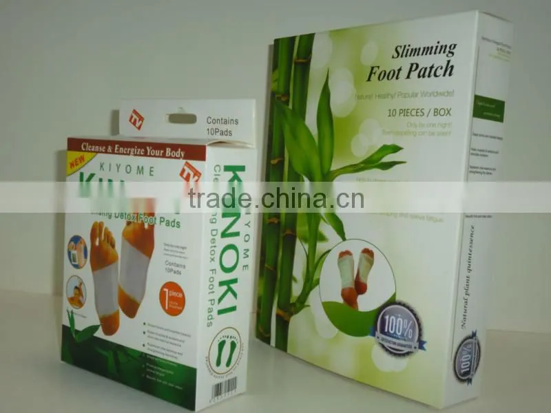 New product from china market! wholesale bamboo vinegar jungong detox foot patch