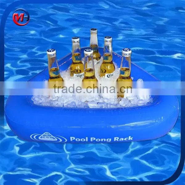Inflatable Beer Pong Rack/Pool Pong Rack Floating /Beer Pong Set